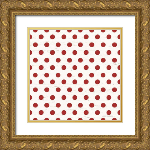 Country Roads Step 07A Gold Ornate Wood Framed Art Print with Double Matting by Marshall, Laura