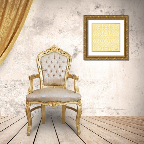 Easter Garden Step 04D Gold Ornate Wood Framed Art Print with Double Matting by Pertiet, Katie