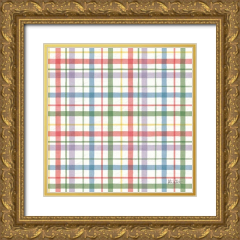 Easter Garden Step 07 Gold Ornate Wood Framed Art Print with Double Matting by Pertiet, Katie