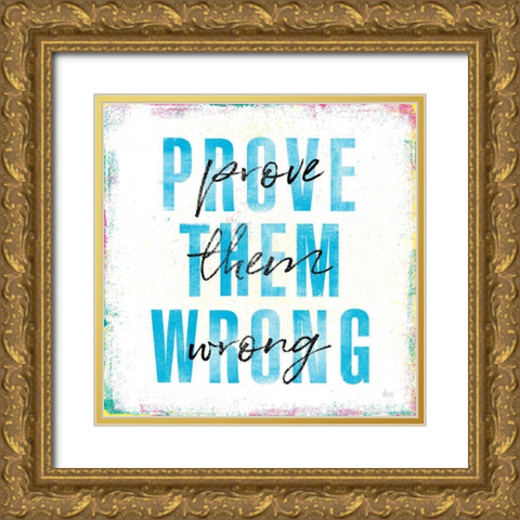 Empowerment IV Gold Ornate Wood Framed Art Print with Double Matting by Marshall, Laura