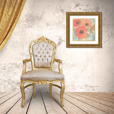Copper Kettle I Gold Ornate Wood Framed Art Print with Double Matting by Paschke, Chris