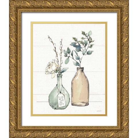 Modern Farmhouse III Gold Ornate Wood Framed Art Print with Double Matting by Tavoletti, Anne