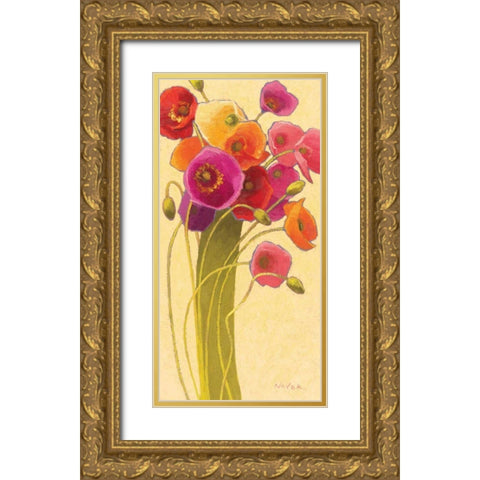 Amapola Barcelona II WAG Gold Ornate Wood Framed Art Print with Double Matting by Novak, Shirley