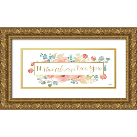 Blooming Delight VIII White Gold Ornate Wood Framed Art Print with Double Matting by Jackson, Jenaya