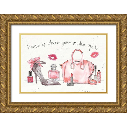 Chic Accents I Gold Ornate Wood Framed Art Print with Double Matting by Tavoletti, Anne