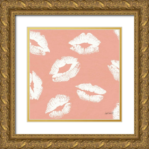 Chic Accents Pattern IIC Gold Ornate Wood Framed Art Print with Double Matting by Tavoletti, Anne