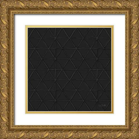 Chic Accents Pattern VF Gold Ornate Wood Framed Art Print with Double Matting by Tavoletti, Anne