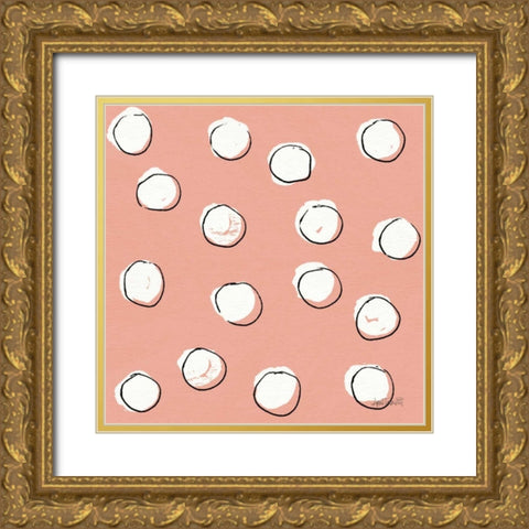 Chic Accents Pattern VIIC Gold Ornate Wood Framed Art Print with Double Matting by Tavoletti, Anne