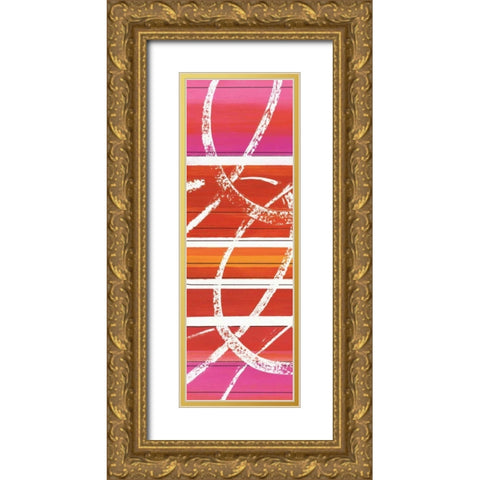 Some Like it Hot II Gold Ornate Wood Framed Art Print with Double Matting by Rhue, Piper