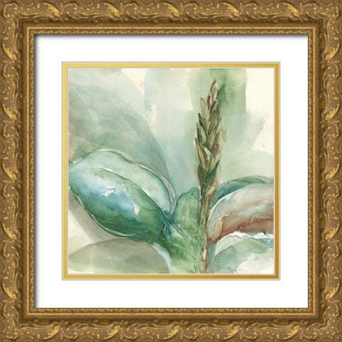 Exotic Flower I Gold Ornate Wood Framed Art Print with Double Matting by Paschke, Chris