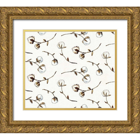 Country Life Step 05A Gold Ornate Wood Framed Art Print with Double Matting by Tavoletti, Anne