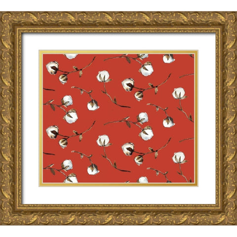 Country Life Step 05B Gold Ornate Wood Framed Art Print with Double Matting by Tavoletti, Anne