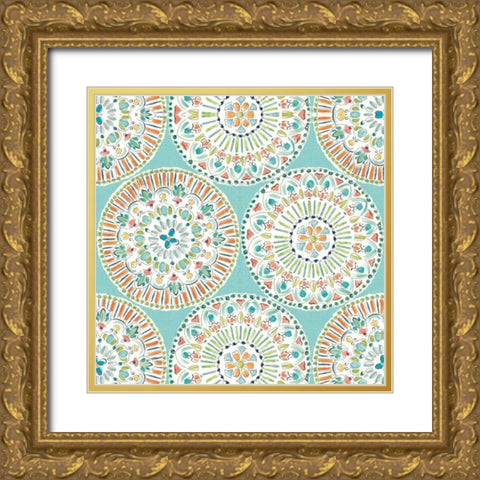 Soft Season Step 07 Gold Ornate Wood Framed Art Print with Double Matting by Brissonnet, Daphne