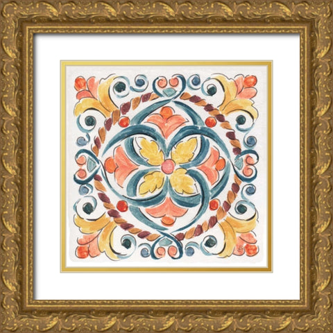 Natures Bliss VII Gold Ornate Wood Framed Art Print with Double Matting by Brissonnet, Daphne