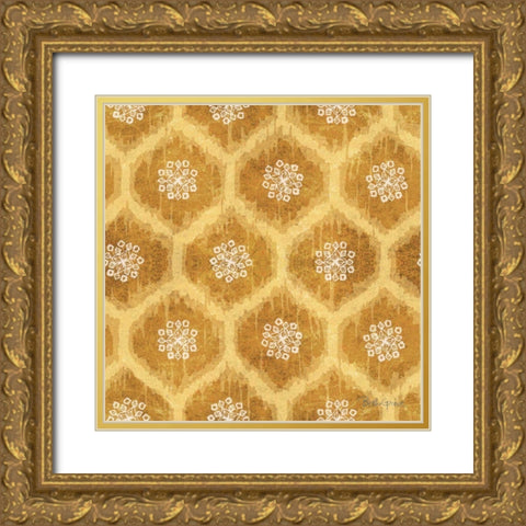 Winter Coast Pattern VF Gold Ornate Wood Framed Art Print with Double Matting by Grove, Beth