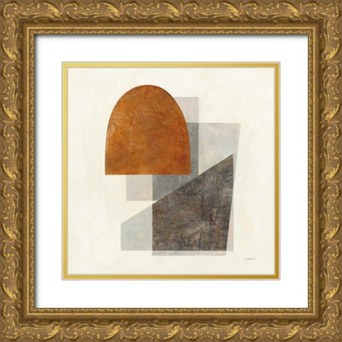 Quintet I Gold Ornate Wood Framed Art Print with Double Matting by Schick, Mike