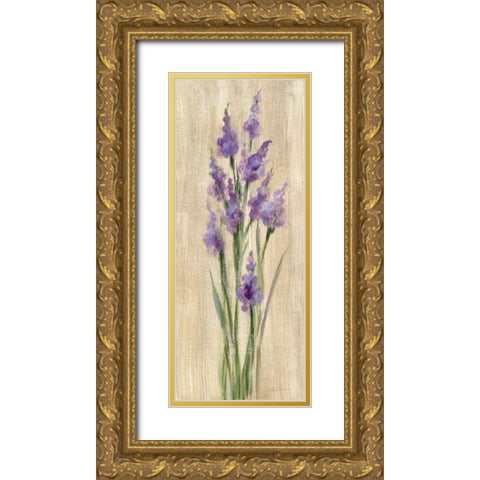 Farm Flower II Gold Ornate Wood Framed Art Print with Double Matting by Vassileva, Silvia