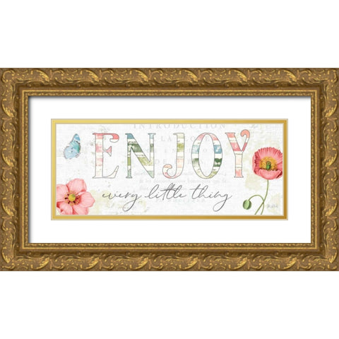 Studio Botanicals VI Gold Ornate Wood Framed Art Print with Double Matting by Pertiet, Katie