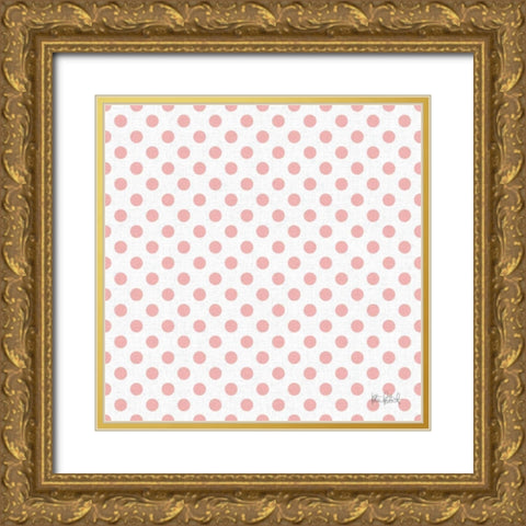 Studio Botanicals Pattern IVA Gold Ornate Wood Framed Art Print with Double Matting by Pertiet, Katie