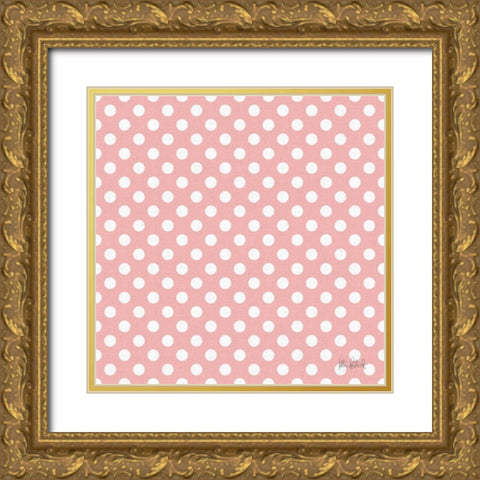 Studio Botanicals Pattern IVD Gold Ornate Wood Framed Art Print with Double Matting by Pertiet, Katie