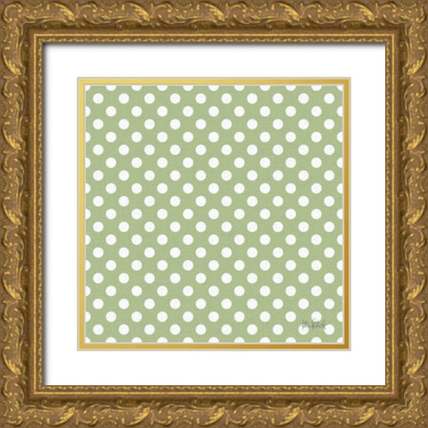 Studio Botanicals Pattern IVE Gold Ornate Wood Framed Art Print with Double Matting by Pertiet, Katie