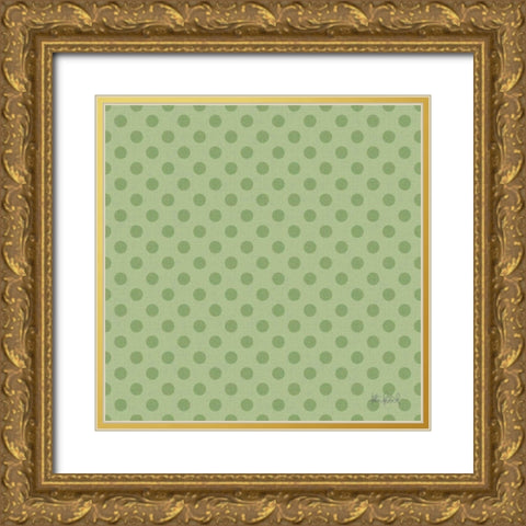 Studio Botanicals Pattern IVH Gold Ornate Wood Framed Art Print with Double Matting by Pertiet, Katie