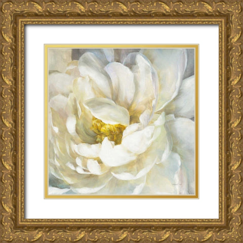 Summer Joy II Gold Ornate Wood Framed Art Print with Double Matting by Nai, Danhui