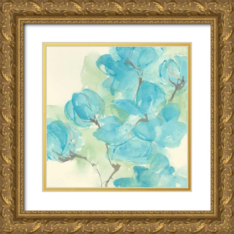 Arabian Jasmine I Gold Ornate Wood Framed Art Print with Double Matting by Paschke, Chris