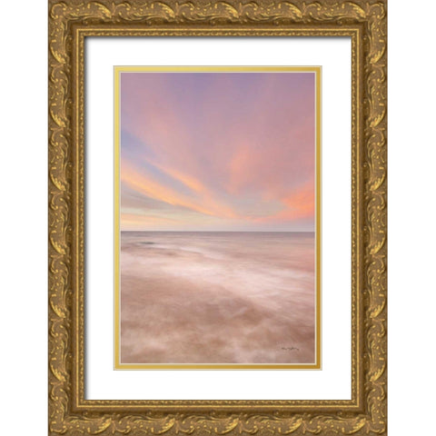 Lake Superior Clouds IV Gold Ornate Wood Framed Art Print with Double Matting by Majchrowicz, Alan