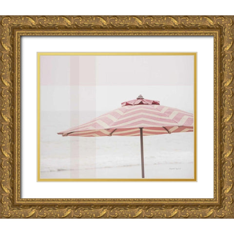 Shady III Gold Ornate Wood Framed Art Print with Double Matting by Urquhart, Elizabeth