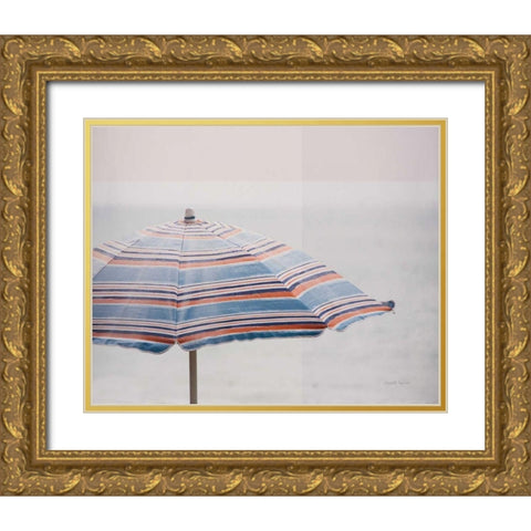 Shady IV Gold Ornate Wood Framed Art Print with Double Matting by Urquhart, Elizabeth