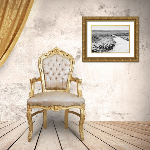 Road Trip VI Crop Gold Ornate Wood Framed Art Print with Double Matting by Urquhart, Elizabeth