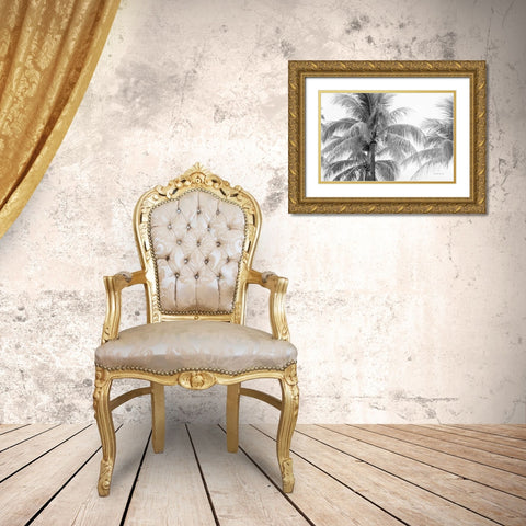 Breezy I Gold Ornate Wood Framed Art Print with Double Matting by Urquhart, Elizabeth