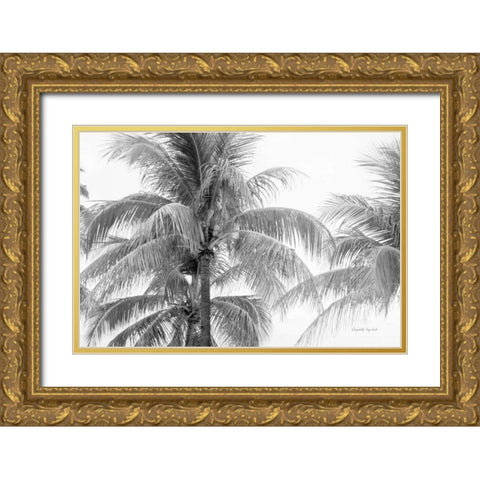 Breezy I Gold Ornate Wood Framed Art Print with Double Matting by Urquhart, Elizabeth