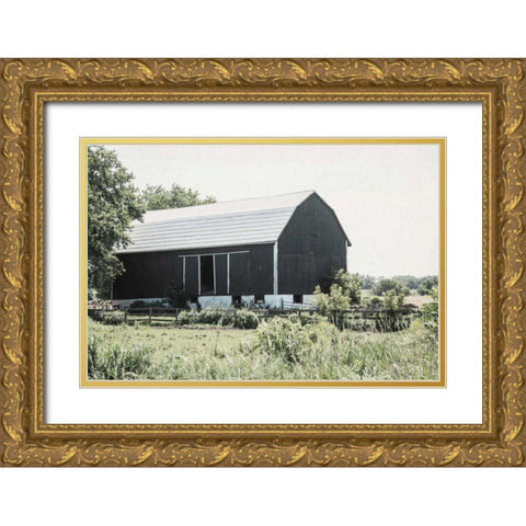 Weathered II Gold Ornate Wood Framed Art Print with Double Matting by Urquhart, Elizabeth