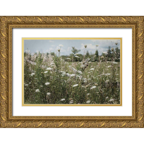 Sun Drenched III Gold Ornate Wood Framed Art Print with Double Matting by Urquhart, Elizabeth
