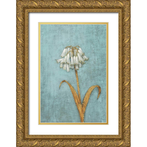 Shimmering Summer II Gold Ornate Wood Framed Art Print with Double Matting by Wiens, James