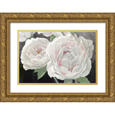 Essence of June II Black Gold Ornate Wood Framed Art Print with Double Matting by Wiens, James