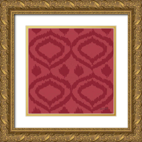 Oaked and Aged Pattern IVB Gold Ornate Wood Framed Art Print with Double Matting by Tavoletti, Anne