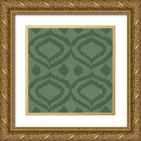 Oaked and Aged Pattern IVC Gold Ornate Wood Framed Art Print with Double Matting by Tavoletti, Anne