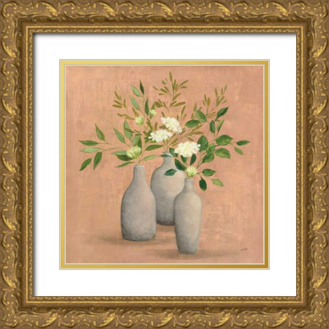Natural Bouquet II Gold Ornate Wood Framed Art Print with Double Matting by Purinton, Julia