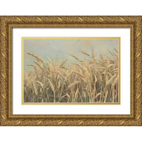 Gold Harvest Gold Ornate Wood Framed Art Print with Double Matting by Richard, Ben