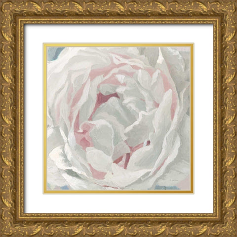 Essence of June Floral III Gold Ornate Wood Framed Art Print with Double Matting by Wiens, James