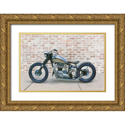 Lets Roll II Gold Ornate Wood Framed Art Print with Double Matting by Wiens, James