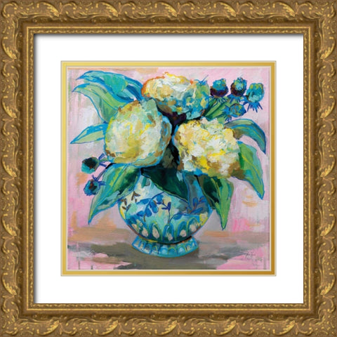 Ginger Jar I Gold Ornate Wood Framed Art Print with Double Matting by Vertentes, Jeanette