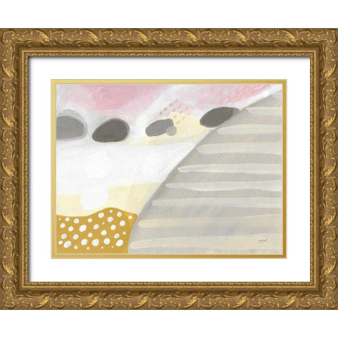 Creation Sings II Gold Ornate Wood Framed Art Print with Double Matting by Mack, Lynn