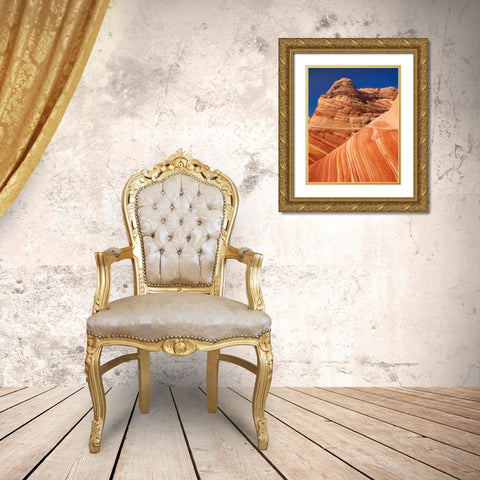 Coyote Buttes I Gold Ornate Wood Framed Art Print with Double Matting by Majchrowicz, Alan