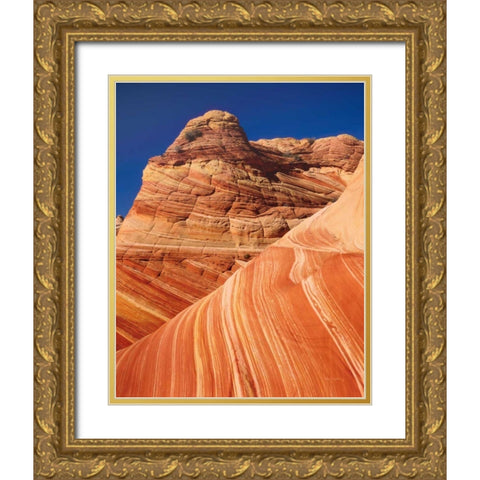 Coyote Buttes I Gold Ornate Wood Framed Art Print with Double Matting by Majchrowicz, Alan