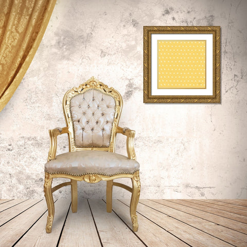 Fruit Stand Pattern VID Gold Ornate Wood Framed Art Print with Double Matting by Tavoletti, Anne