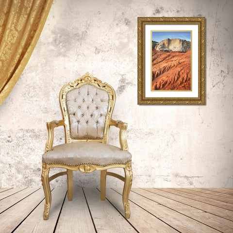Grand Staircase II Gold Ornate Wood Framed Art Print with Double Matting by Majchrowicz, Alan